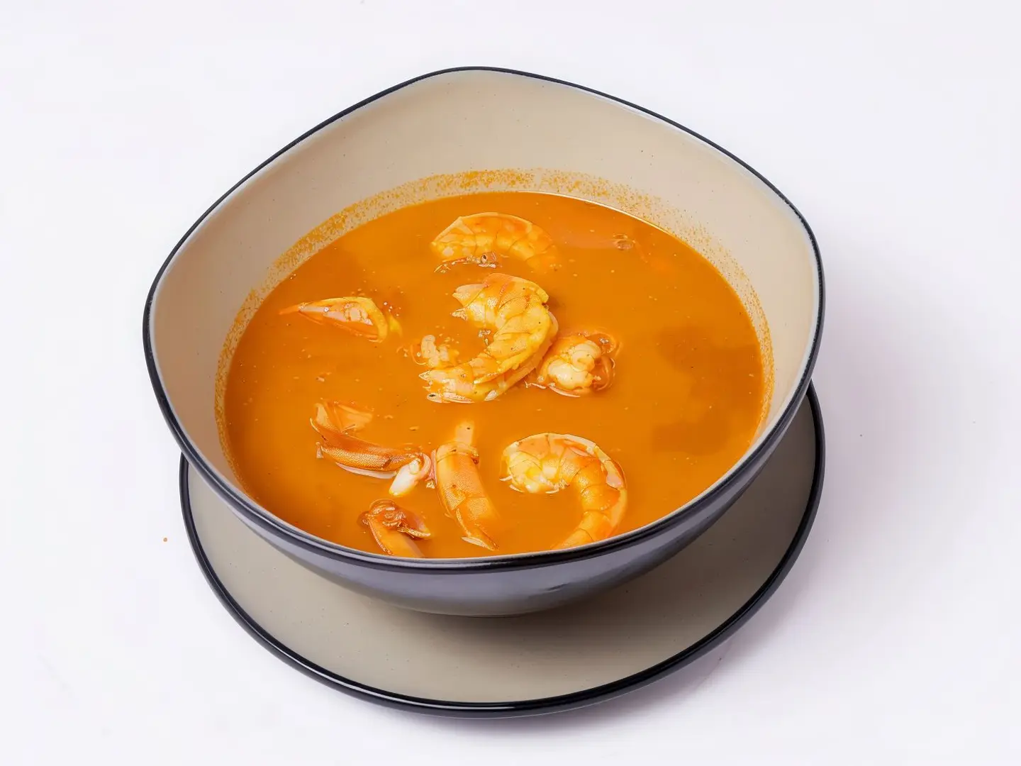 شوربة روبيان حمراء