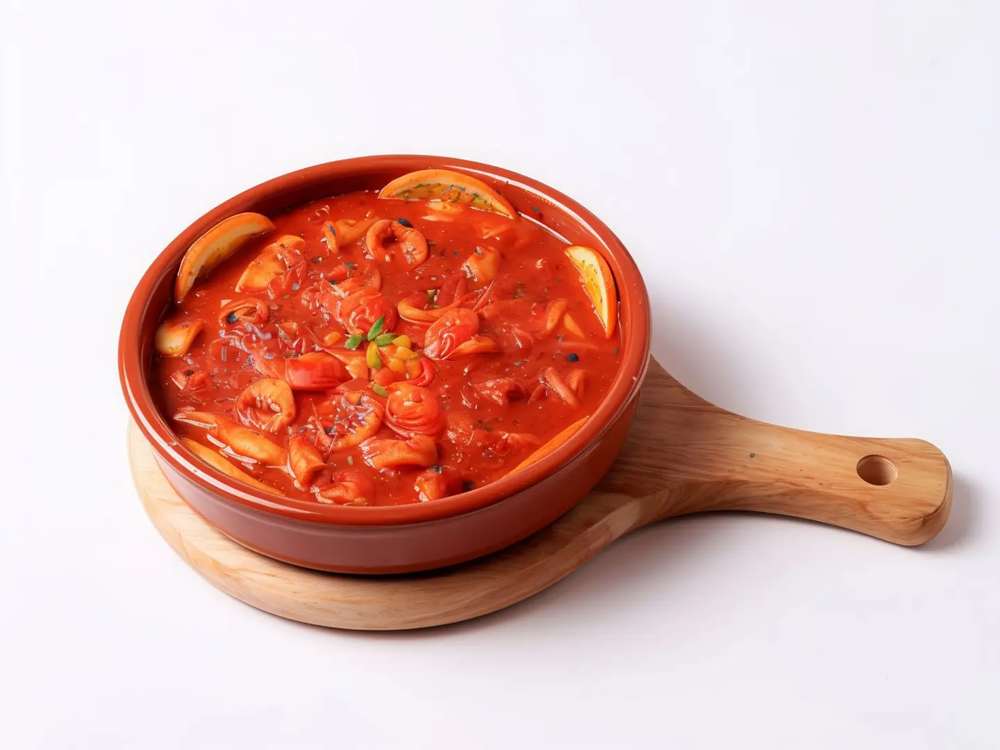 طاجن سي فود الأحمر