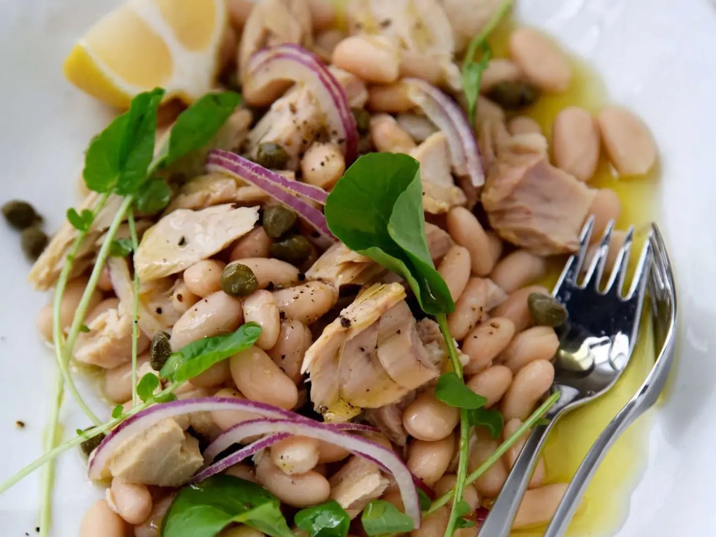 Beans With Tuna