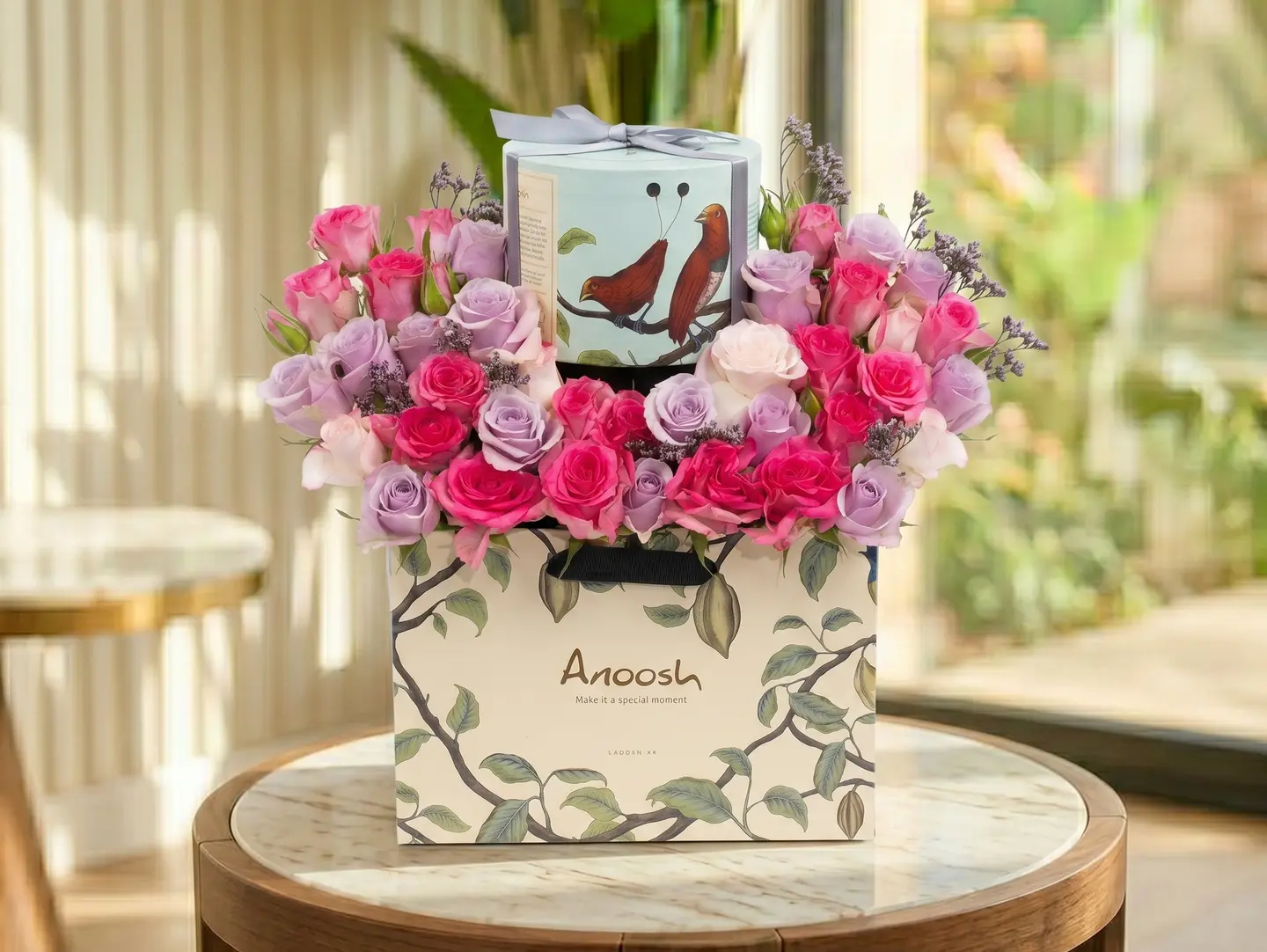 Chocolate Canary Arrangement