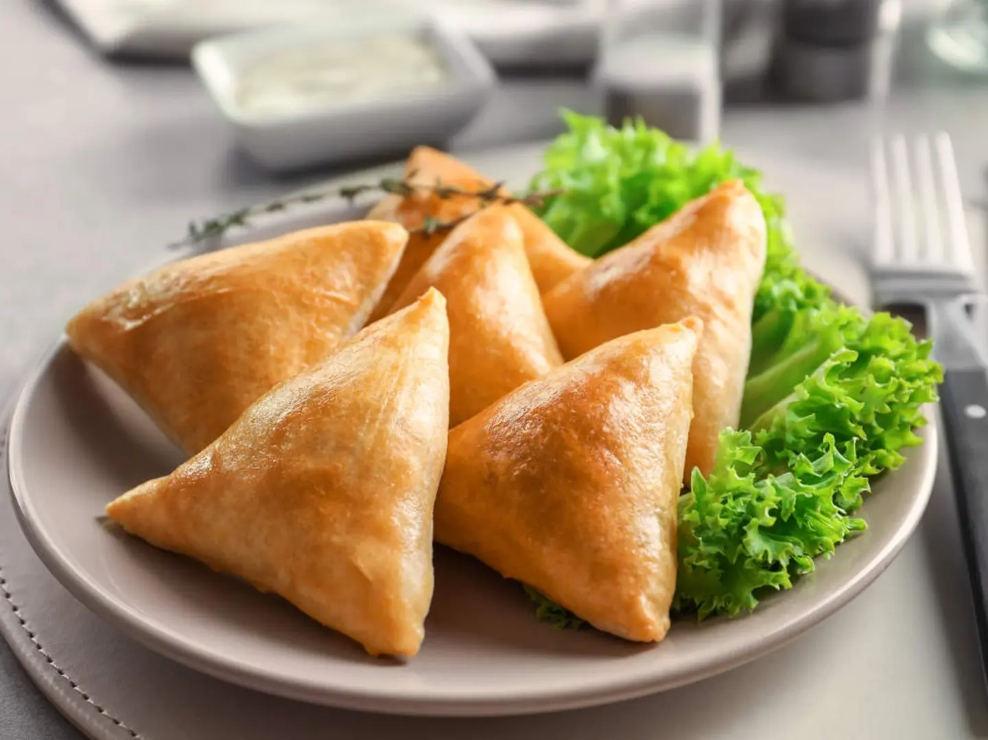 Tuna Samosa (Fried)