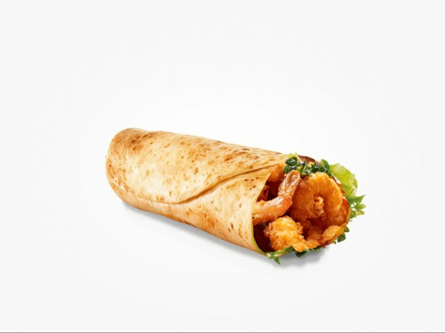 Zinker Prawns Wrap