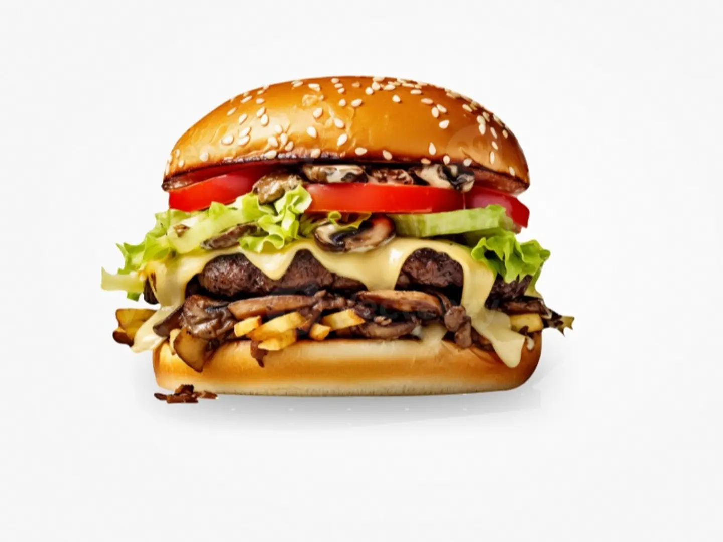 Mushroom Beef Burger