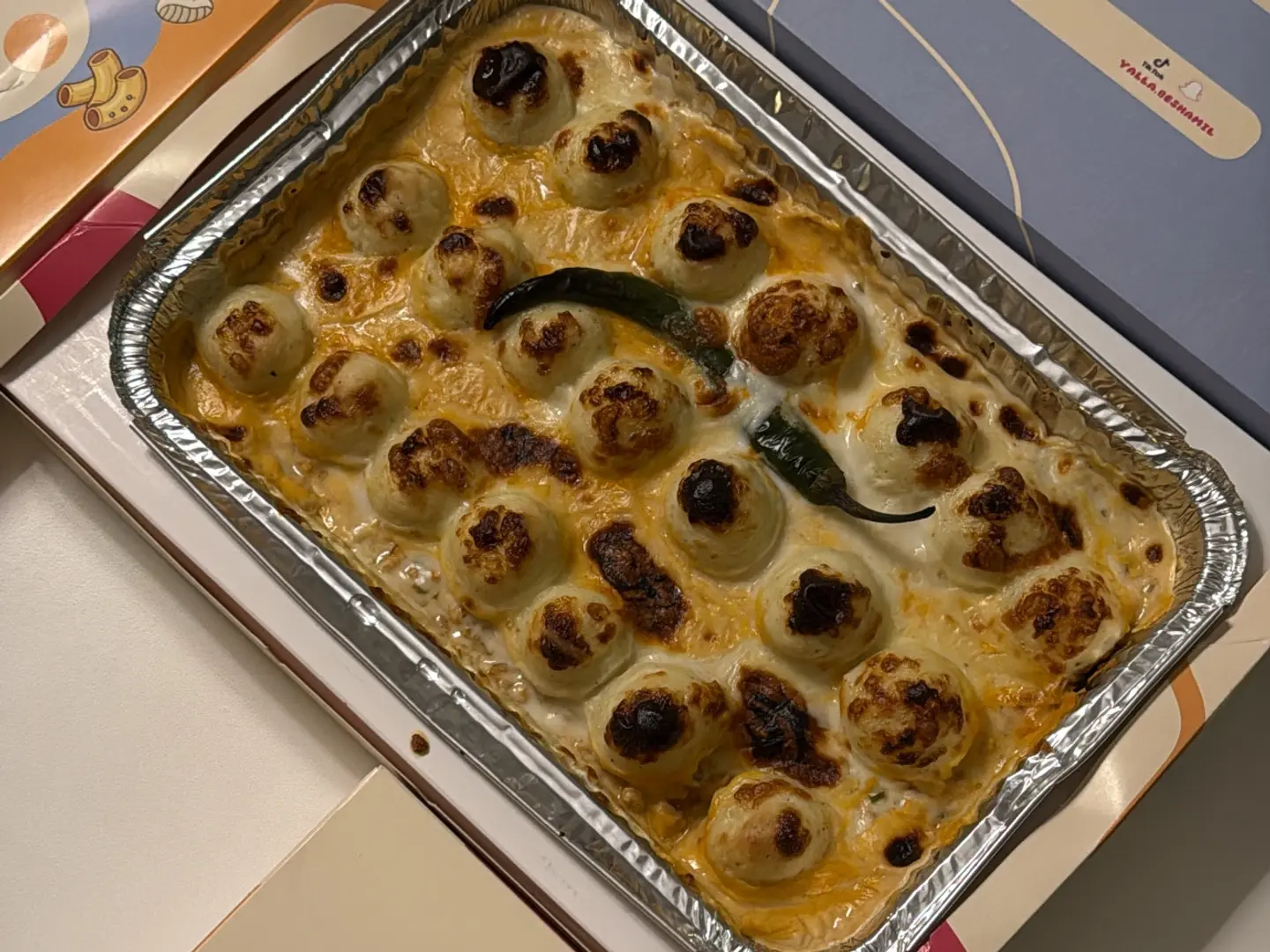 كرات البطاطس باللحم - كبير