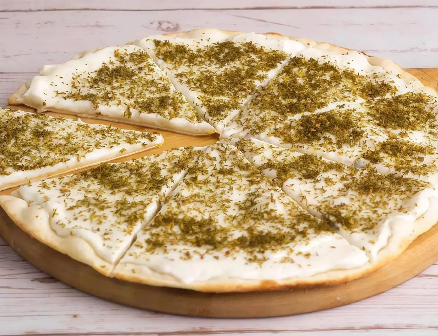 لبنة وزعتر - كبير