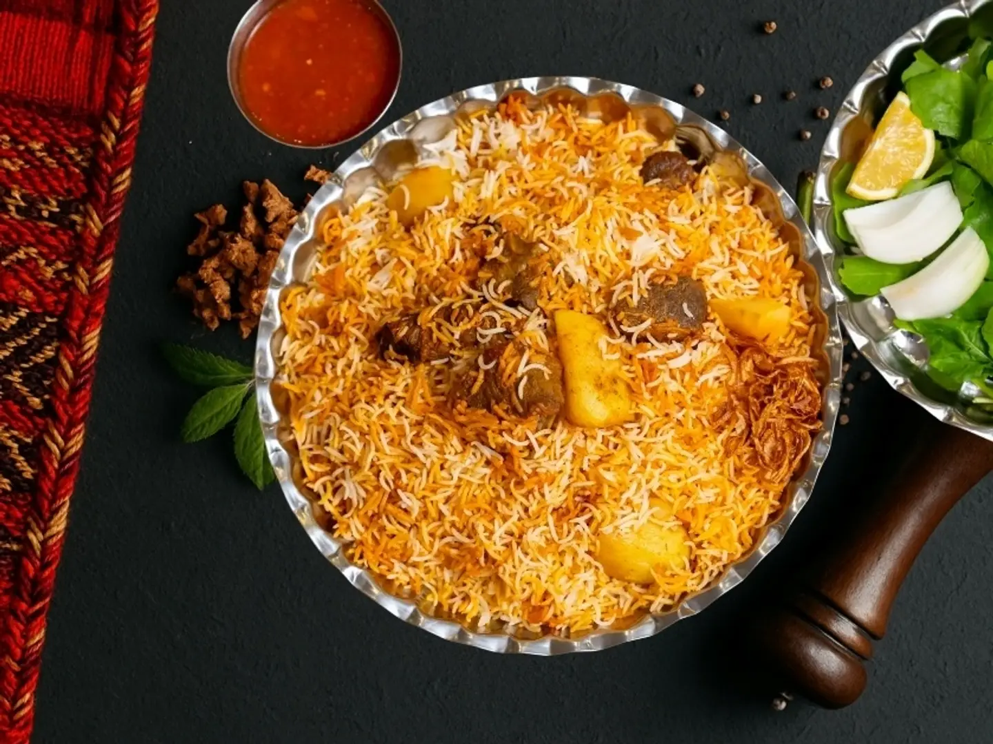 Large Meat Biryani