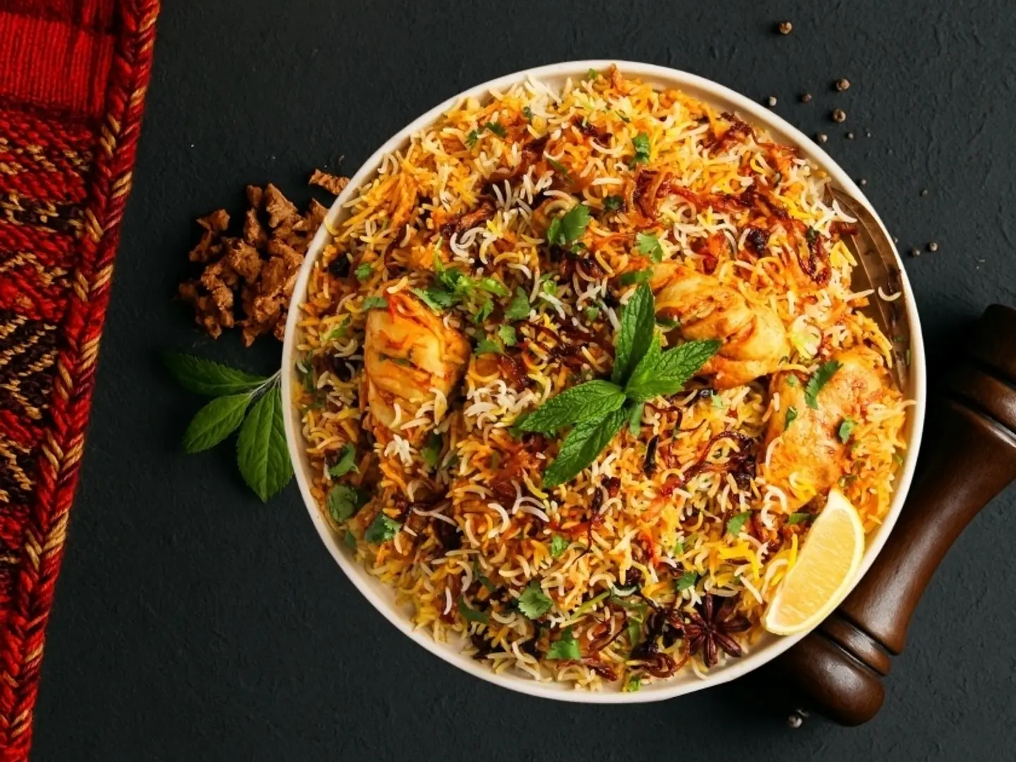 برياني دجاج كبير