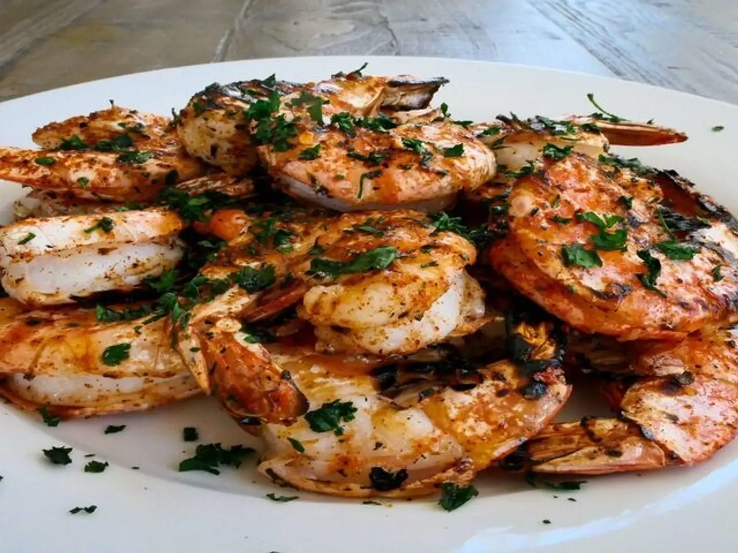 Grilled Shrimp Without Rice