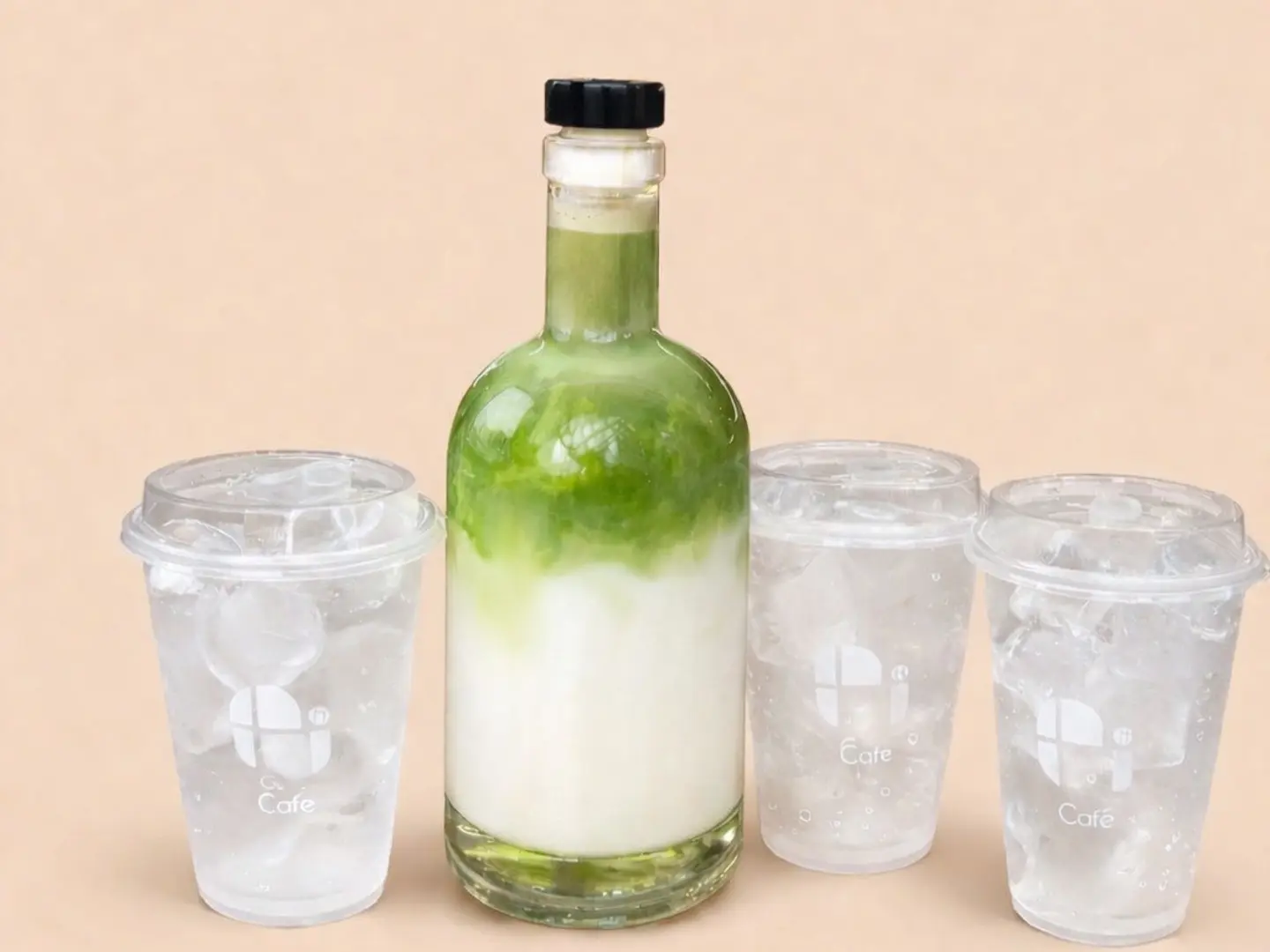 مشروب الماتشا المثلج