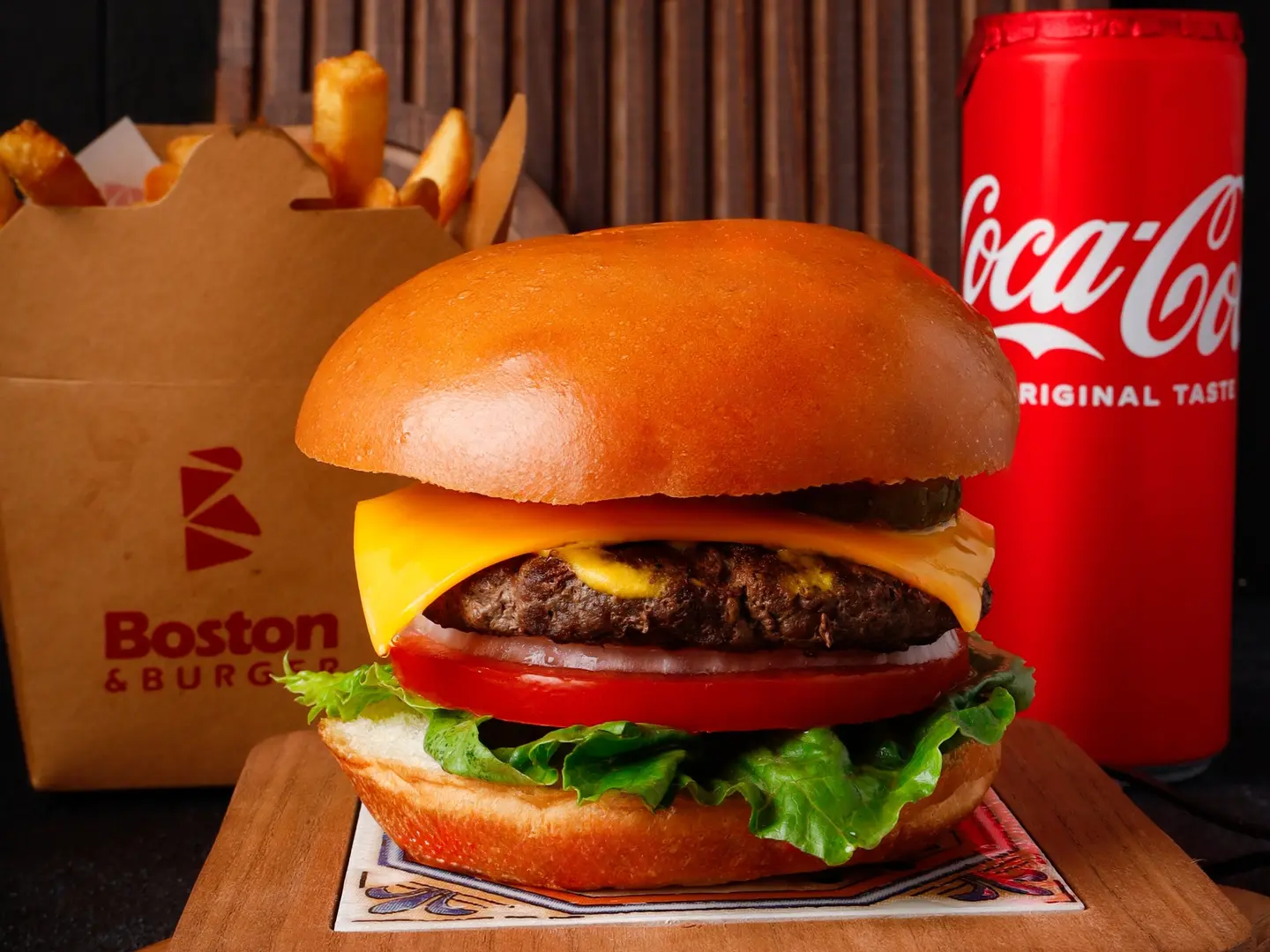 وجبة بوسطن اند برجر أنجوس الكلاسيكية