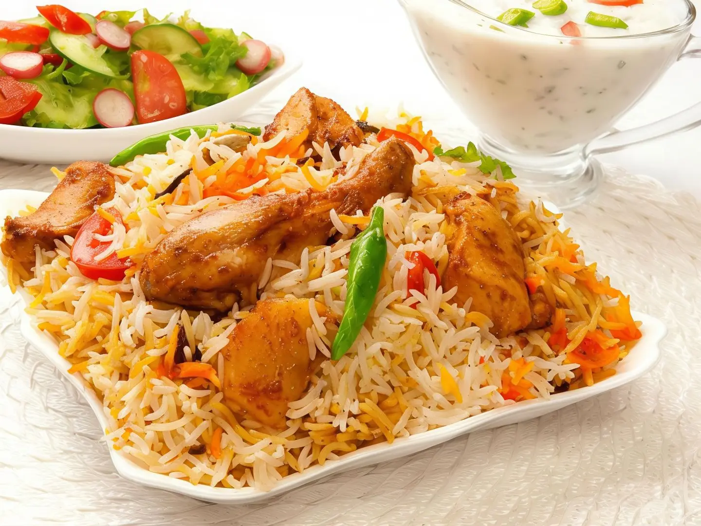 ربع حبة برياني دجاج