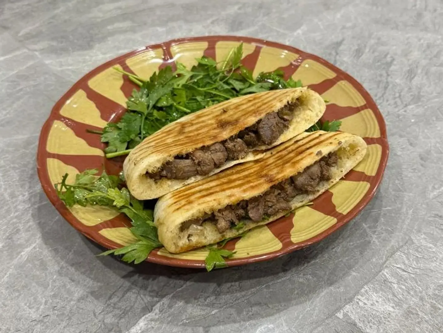 رغيف كبدة دجاج طازجة