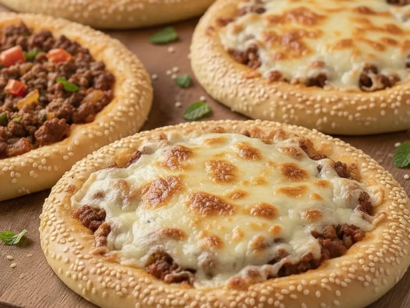 فطاير لحم جبن