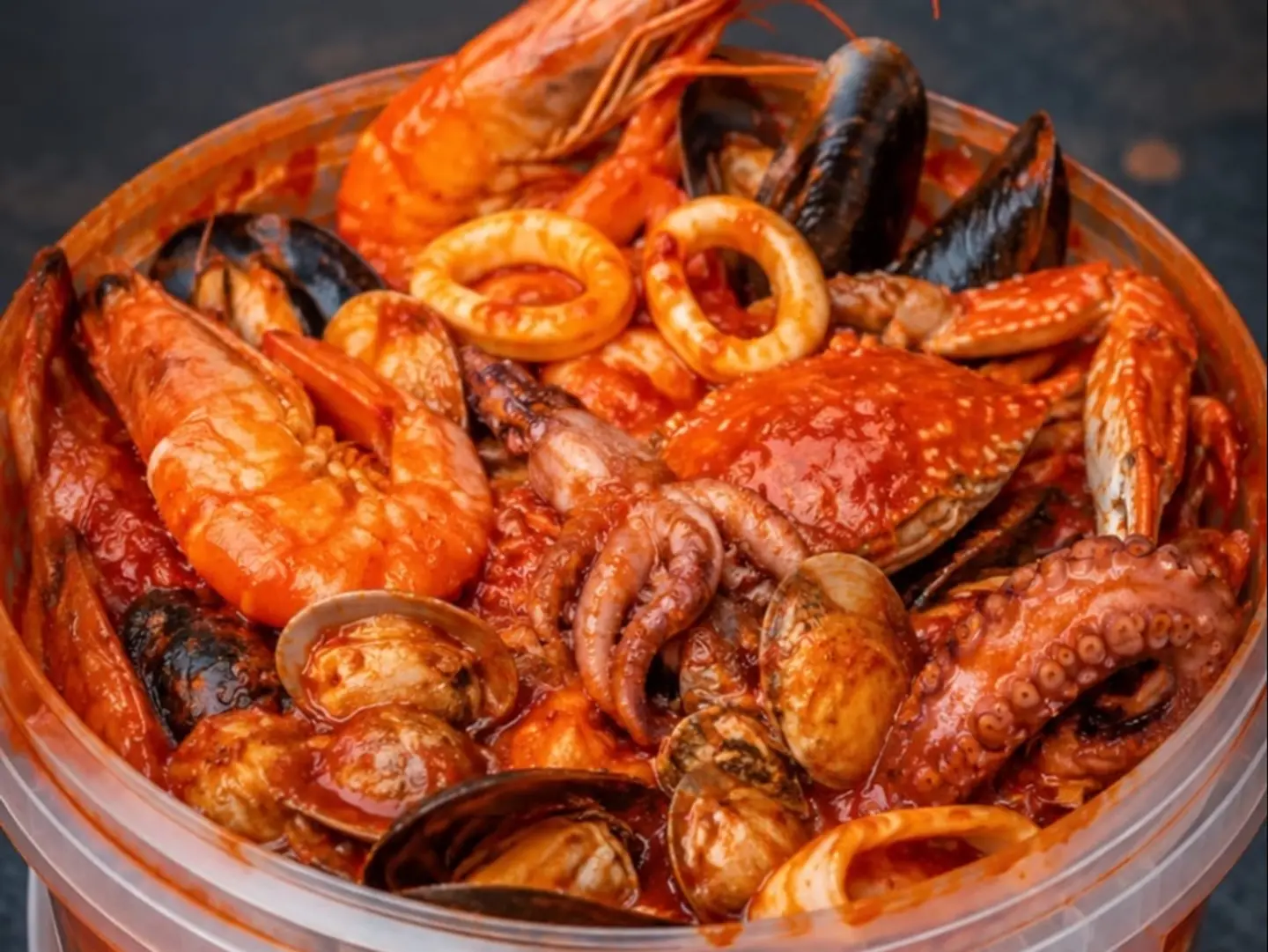 سطل بحري مشكل باضافه رز