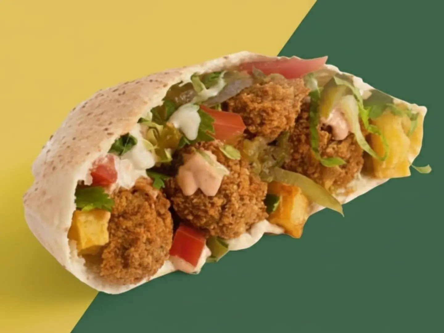 Arabic Falafel Sandwich 2pcs
