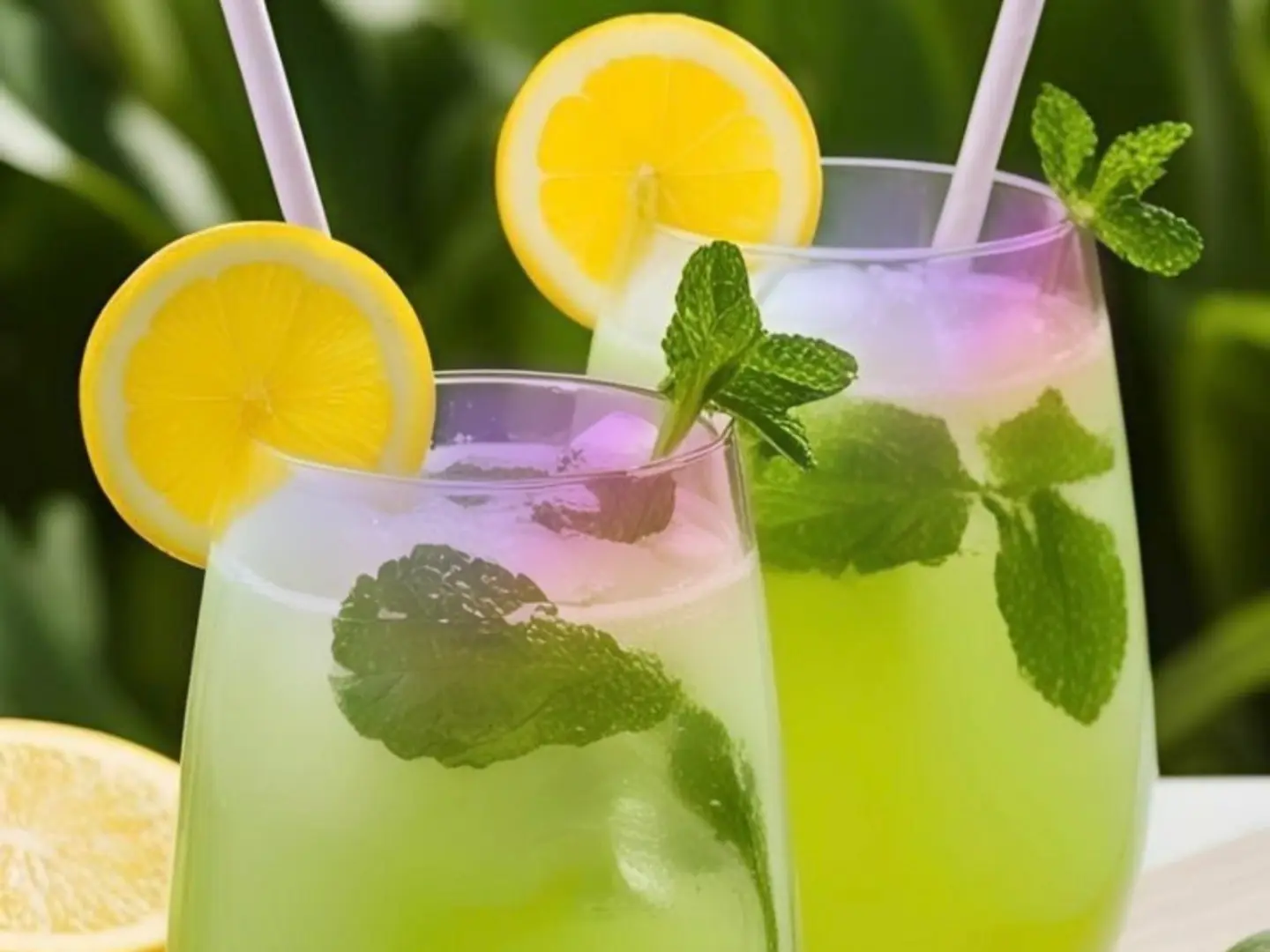 عصير النعناع والليمون