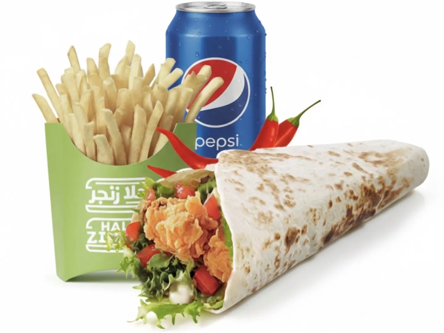 وجبة شطيرة ملفوفة