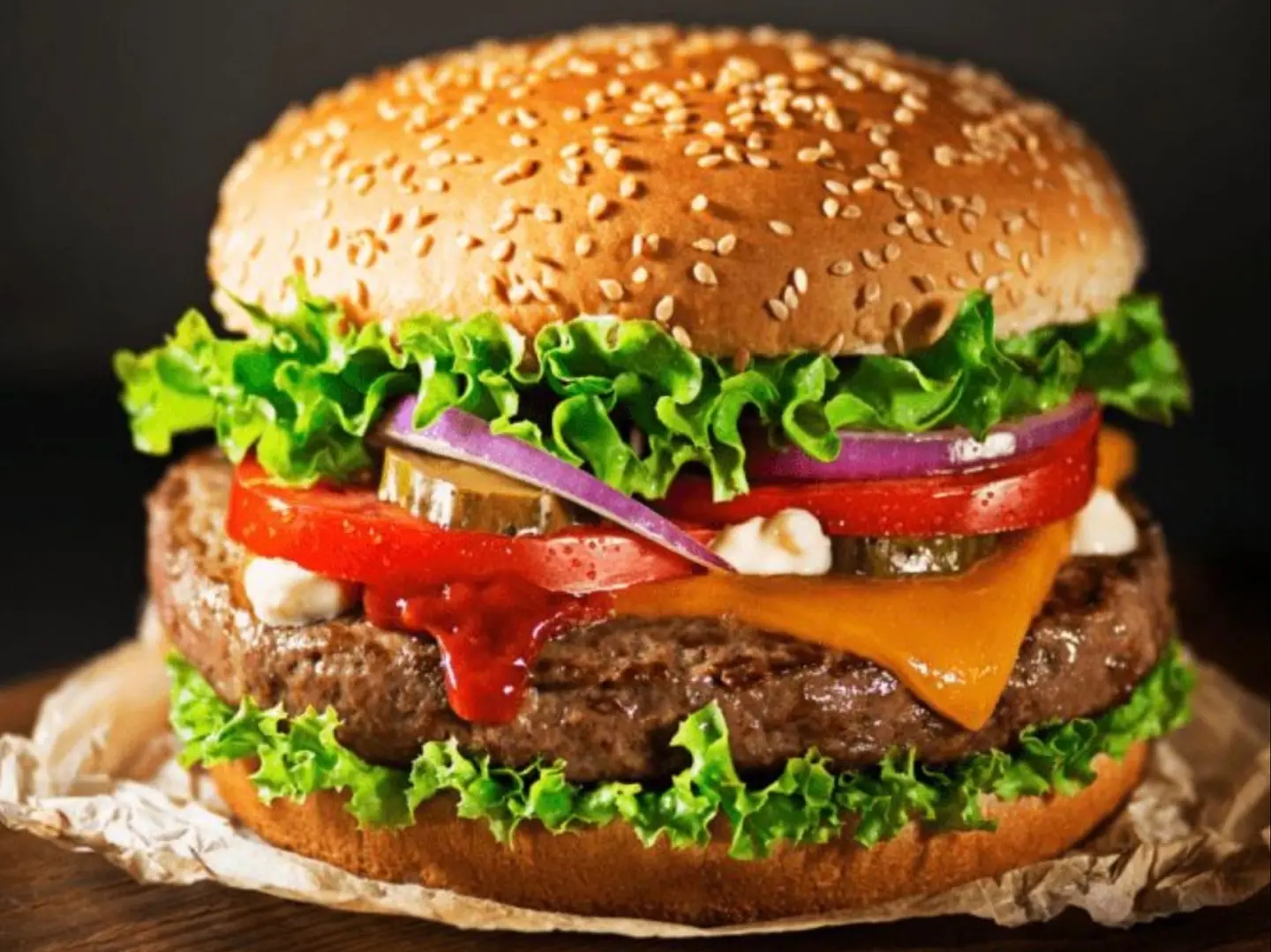 برجر لحم البقر