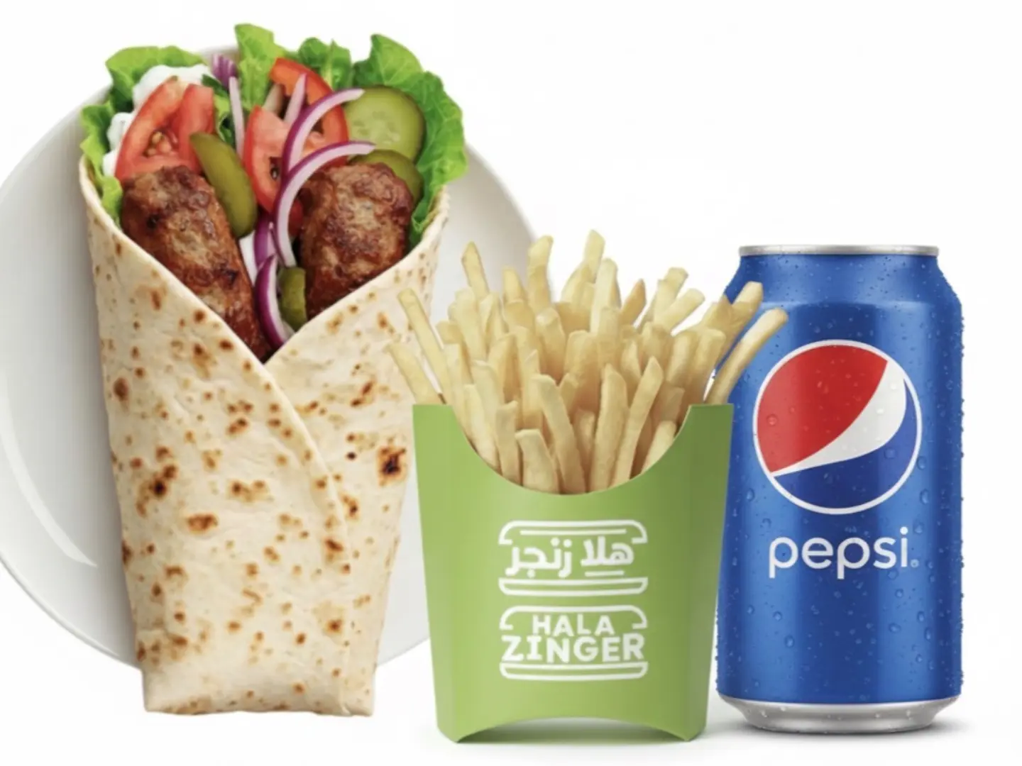 وجبة كباب لحم البقر