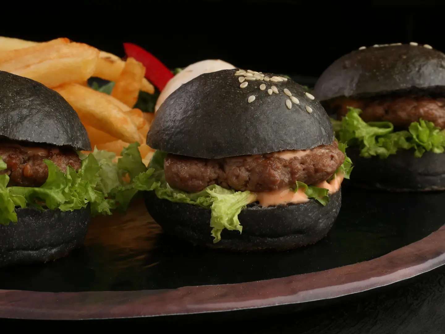 برجر بلاك سلايدر