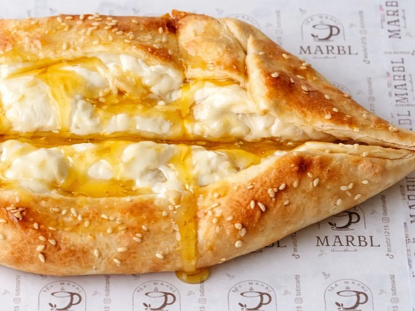 Labneh And Honey Manakish