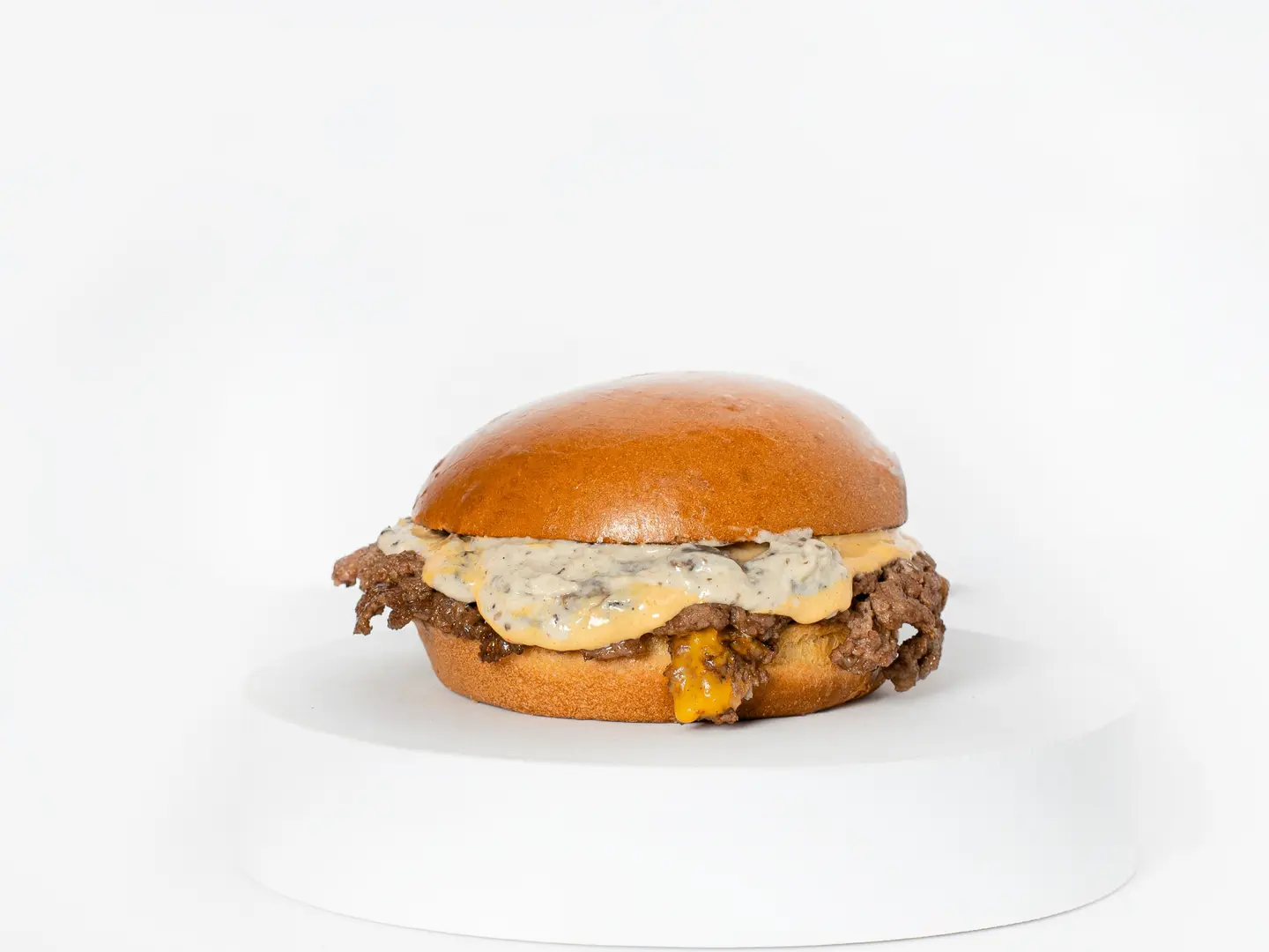 برجر لحم ترفل