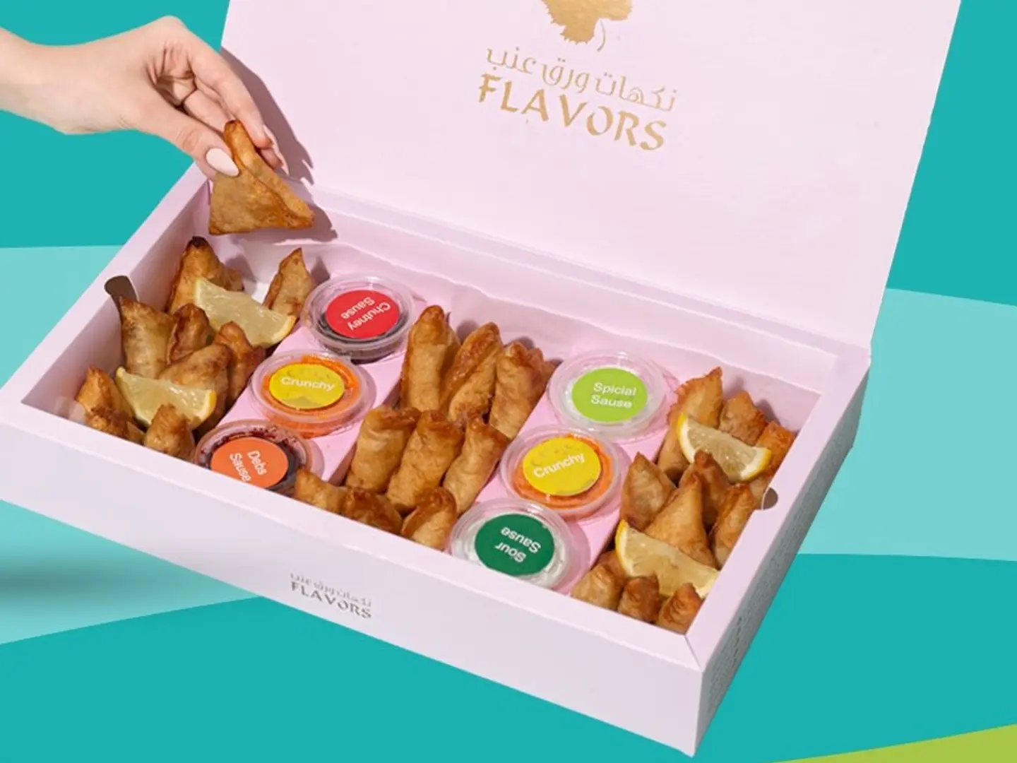 Chicken Sambusa Dish