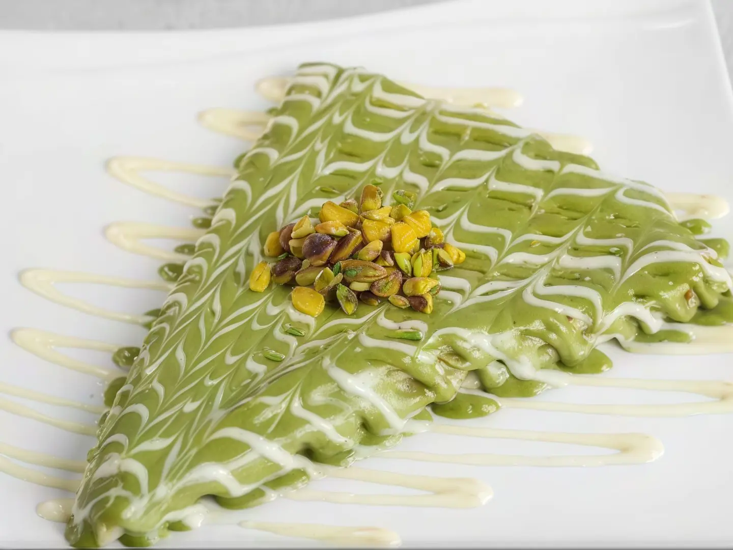 Pistachio Crepe