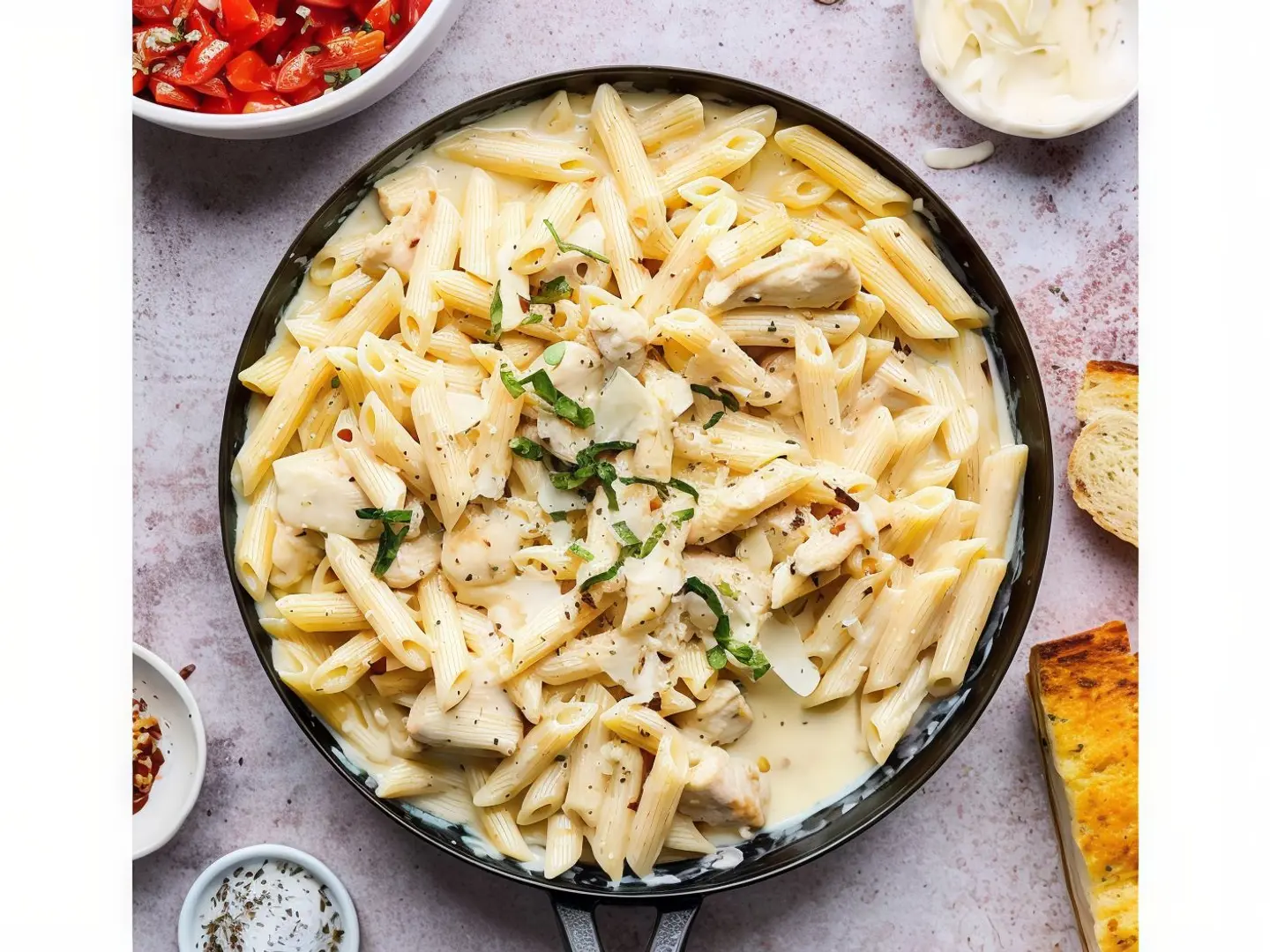 Penne Pasta With Chicken