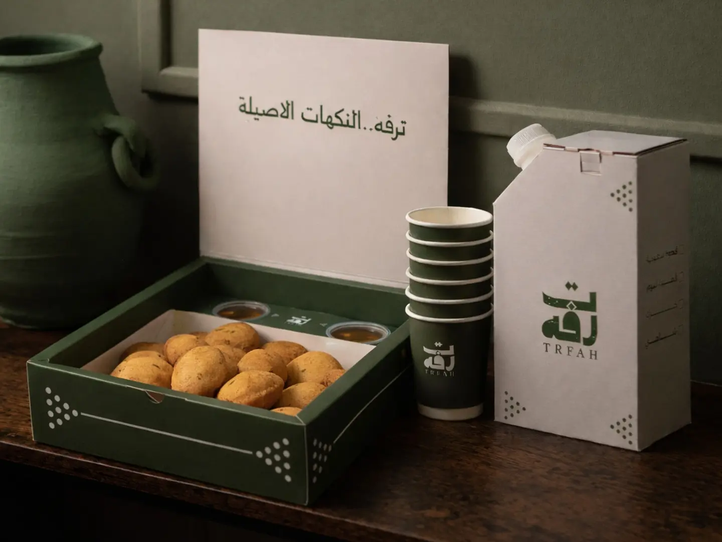 بوكس تاوة مع لتر قهوة سعودية