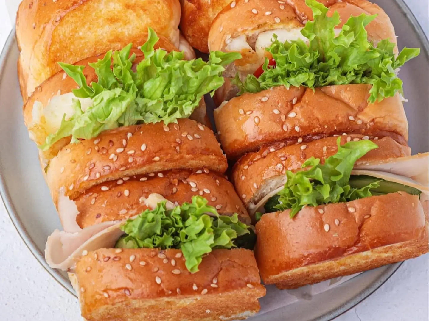 Classic Chicken Salad Sandwich   2 Pcs