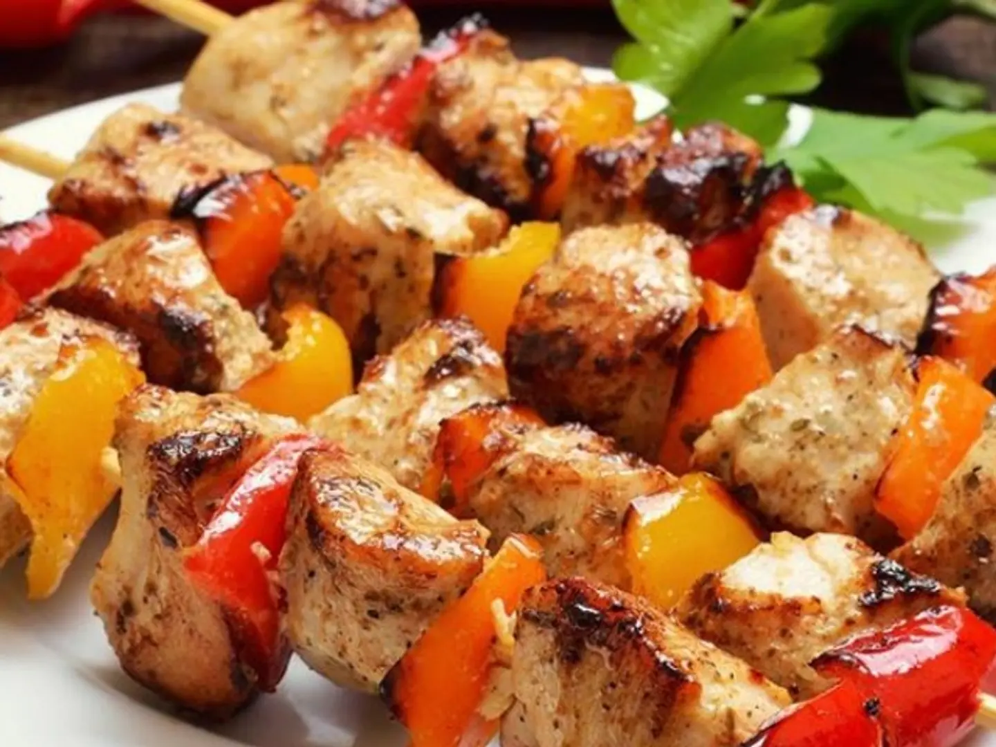 Kilo Of Charcoal Grilled Shish Tawook