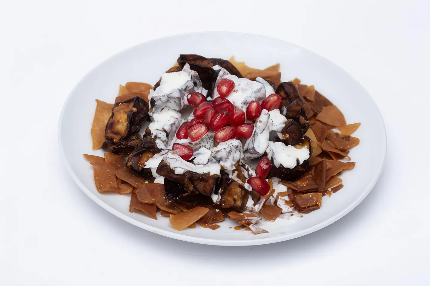 فتة باذنجان