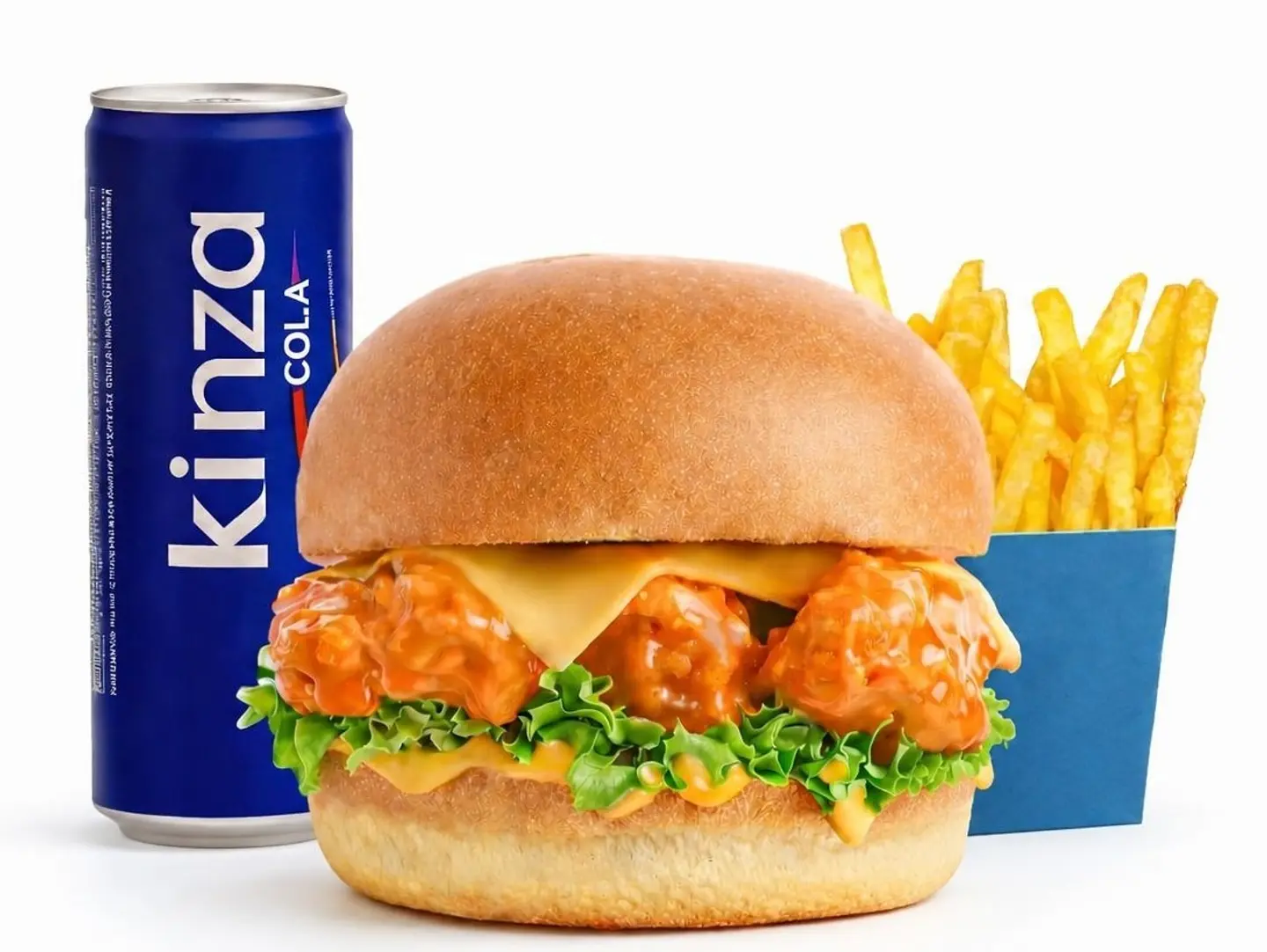 Crispy Chicken Burger Meal