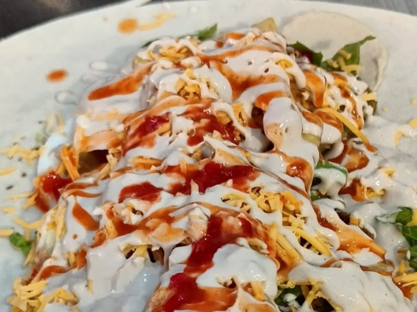 فلافل بيض وجبن