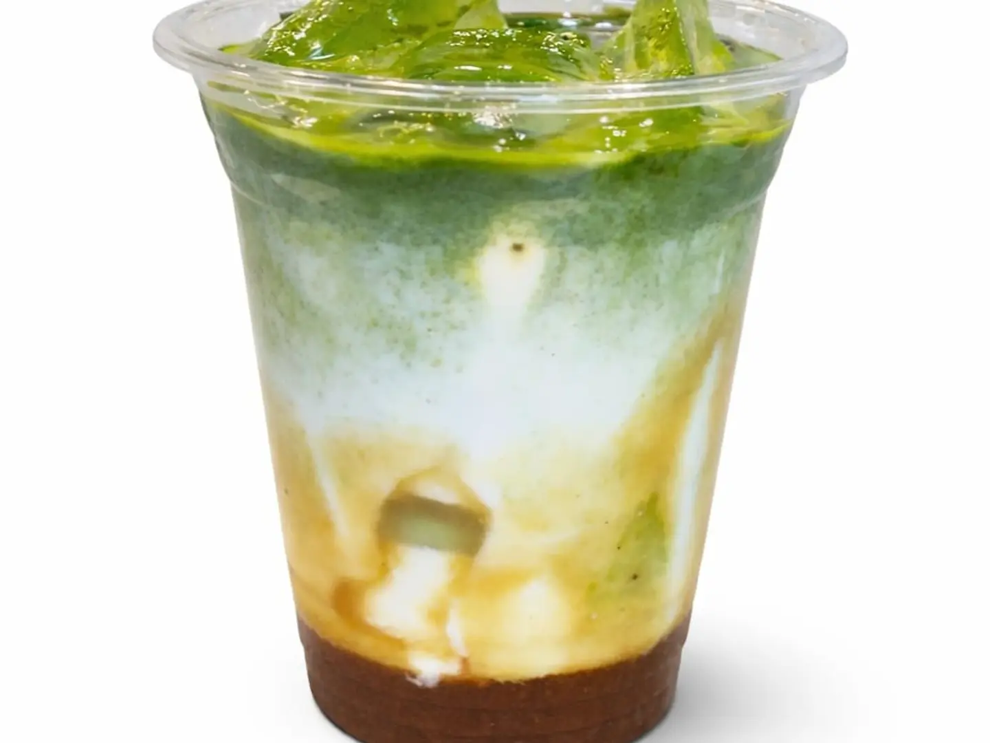 Iced Banana Bread Matcha Latte