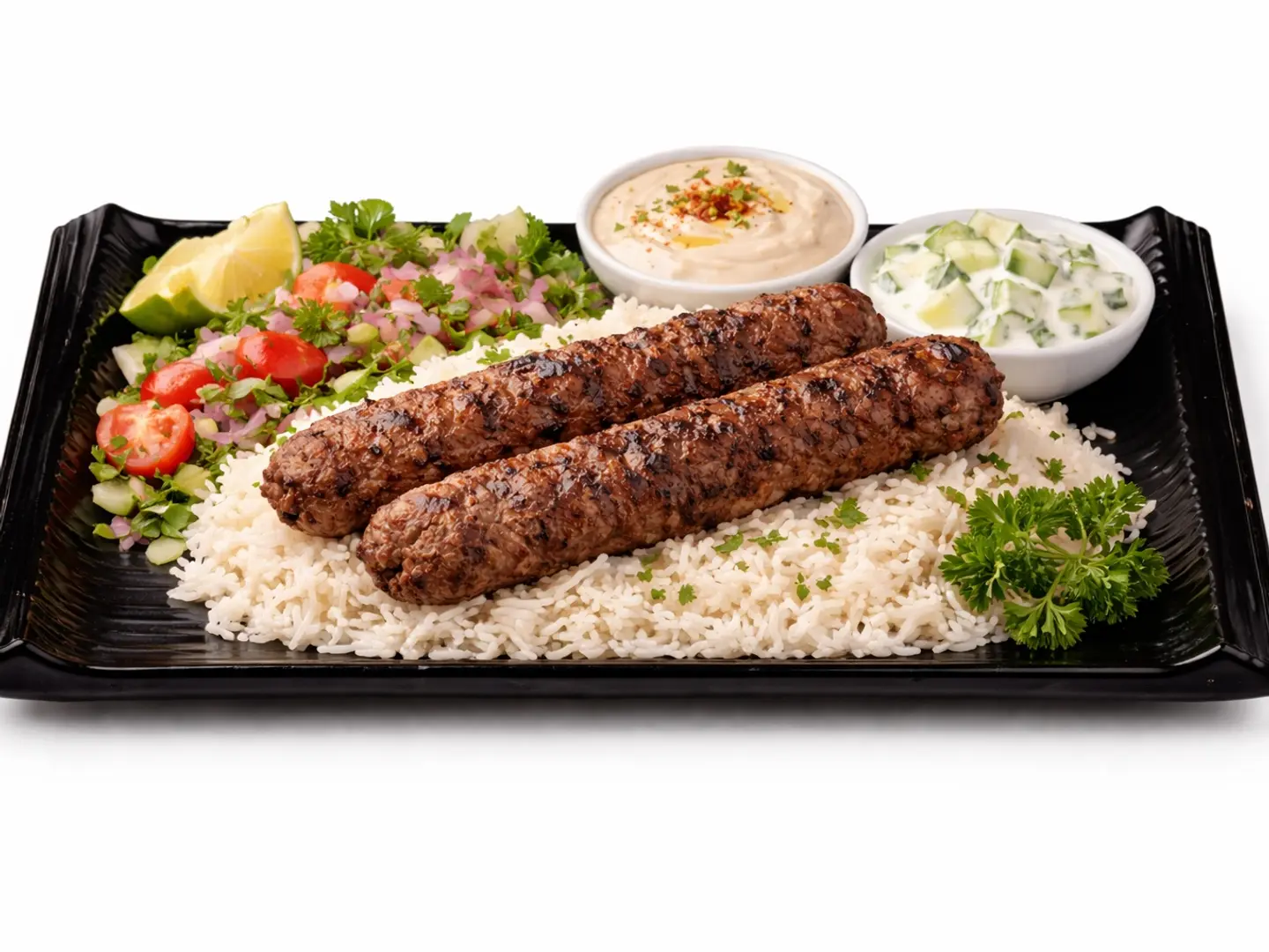 مبشور لحم مع رز