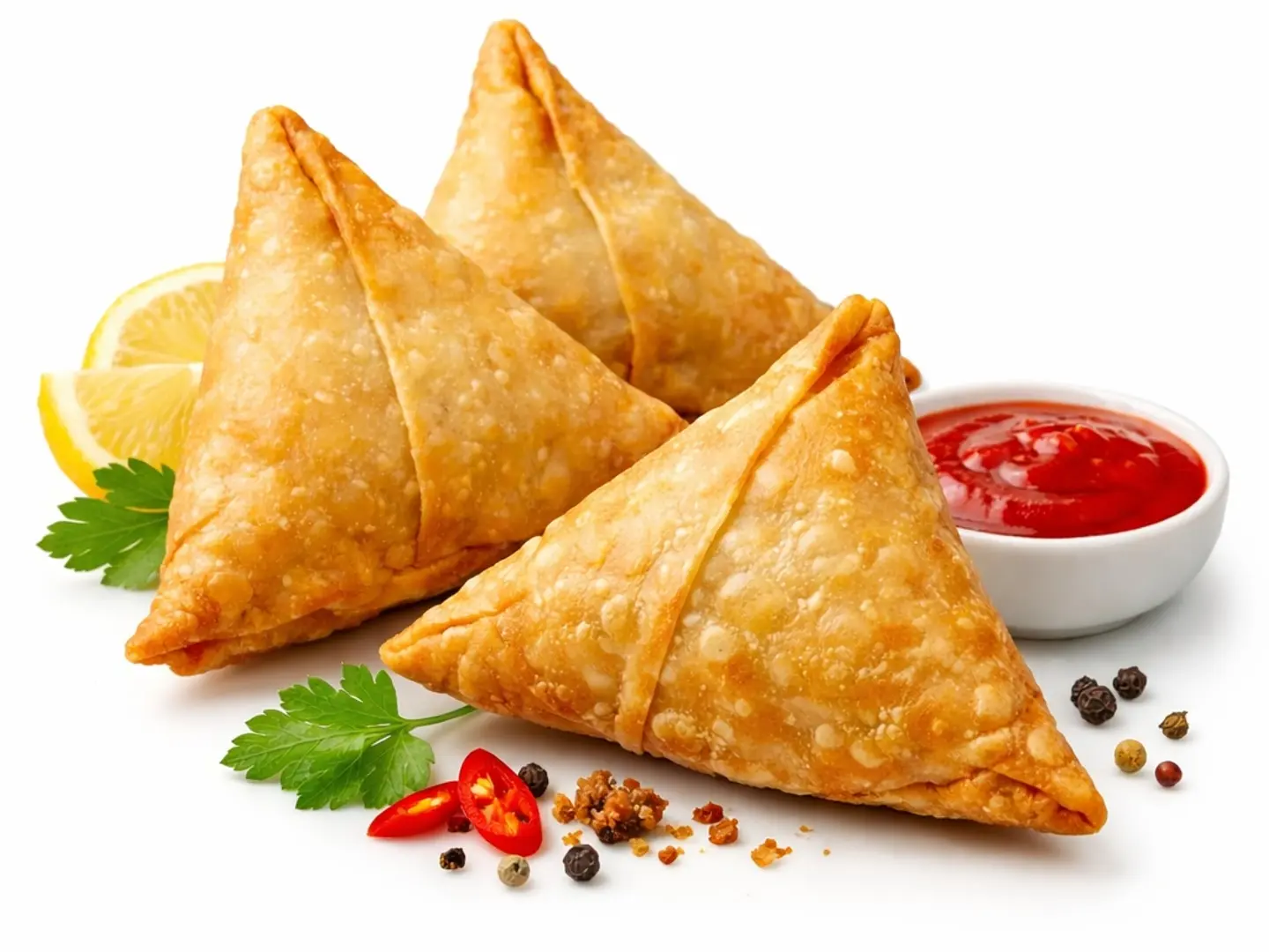 سمبوسة لحم غنم طازج