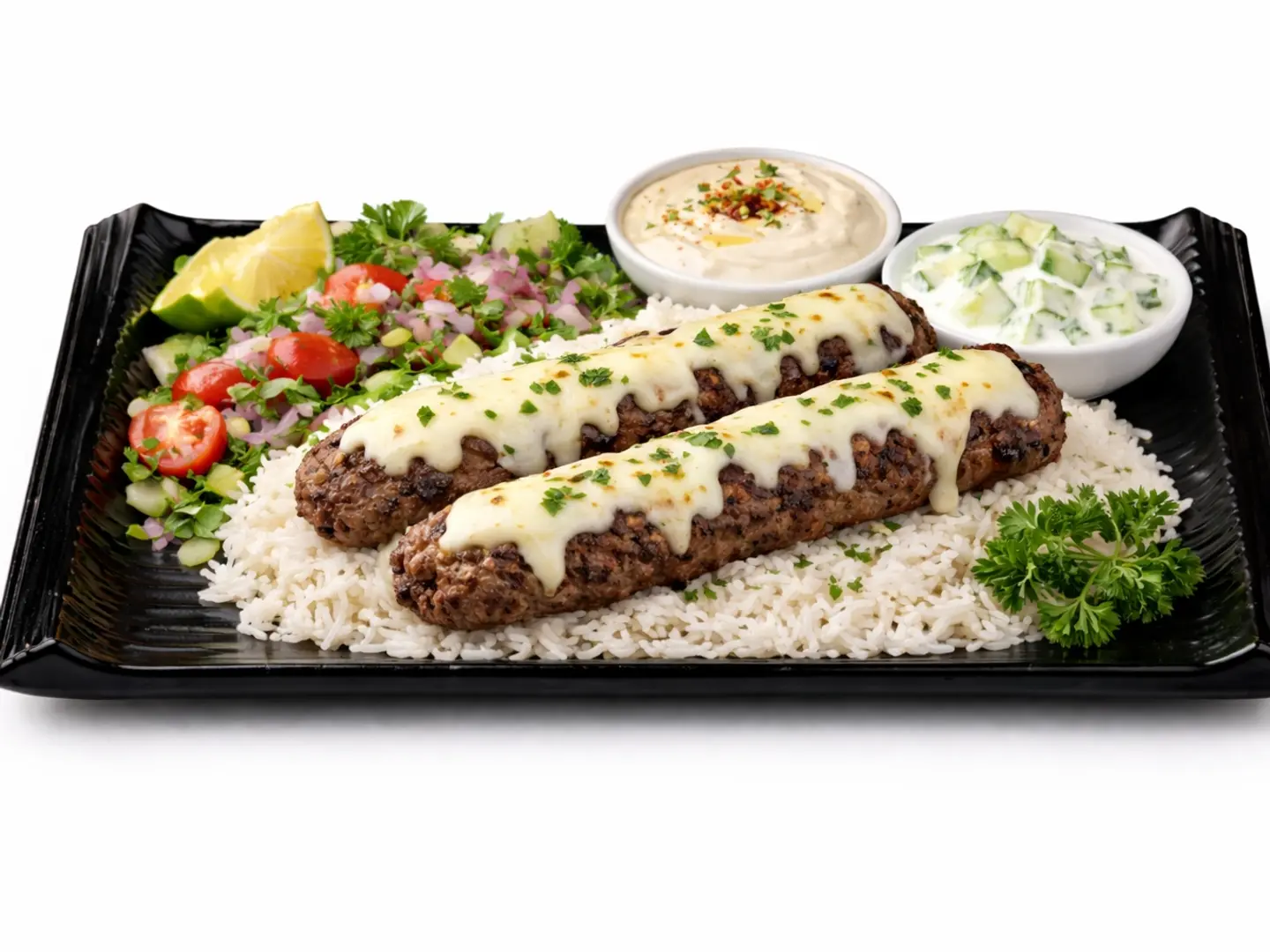 مبشور لحم بالجبنه