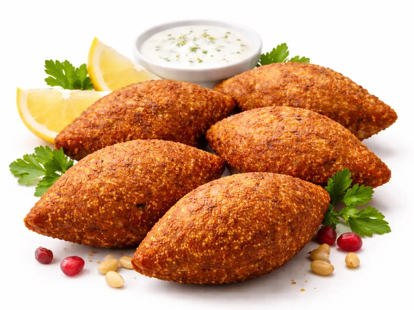 Fried Meat Kibbeh 3 Pieces