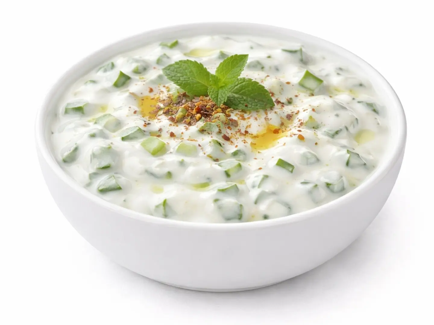 سلطة خيار بلبن