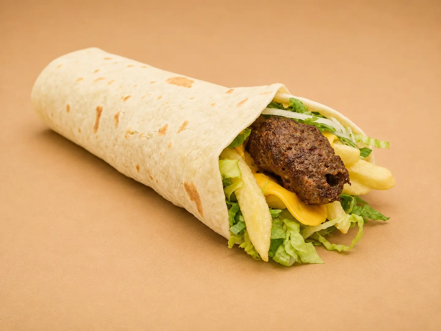 Minced Beef Wrap