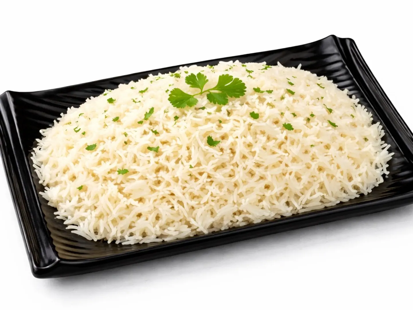 ارز ابيض مع زبده