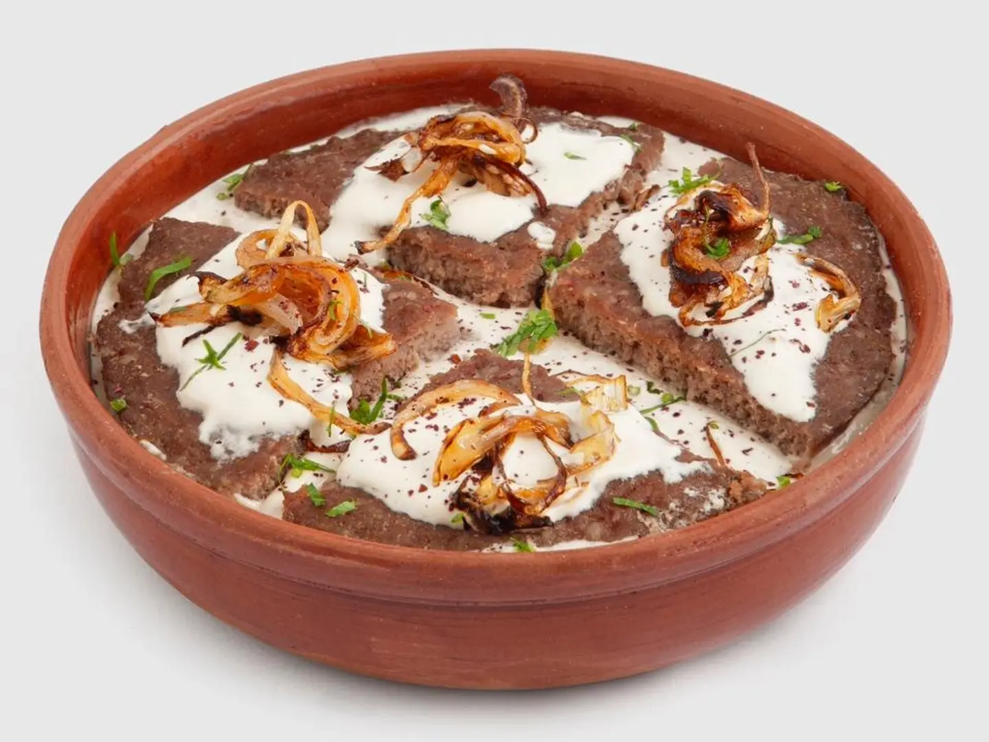 طاجن كفته بالطحينية