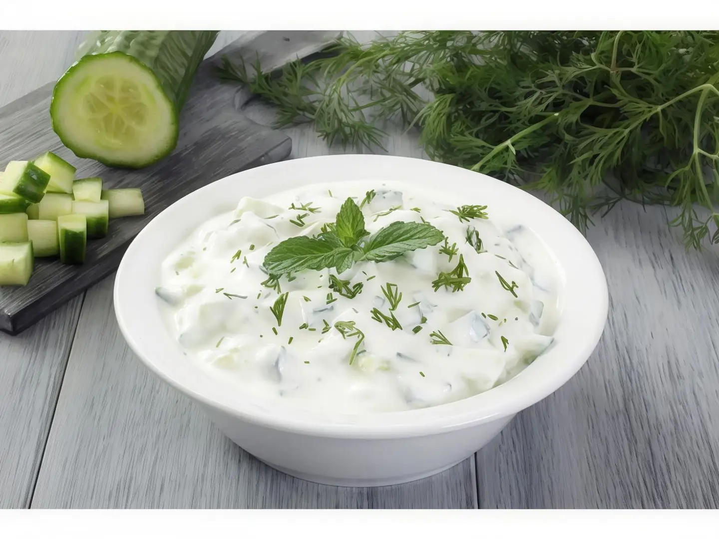 Yogurt With Cucumber