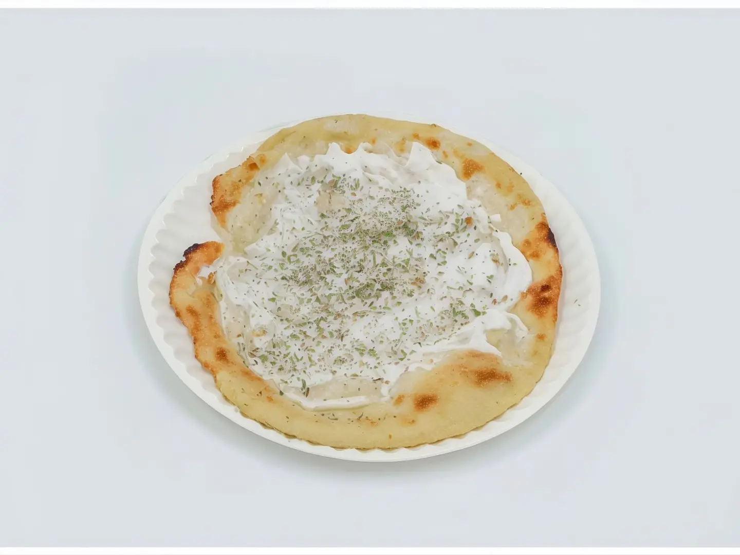 فطيرة لبنة مع النعناع - وسط