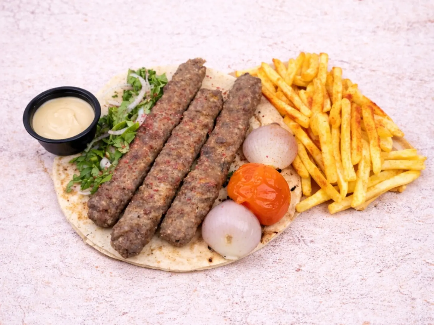 Zalletna Kebab Meal   Meat