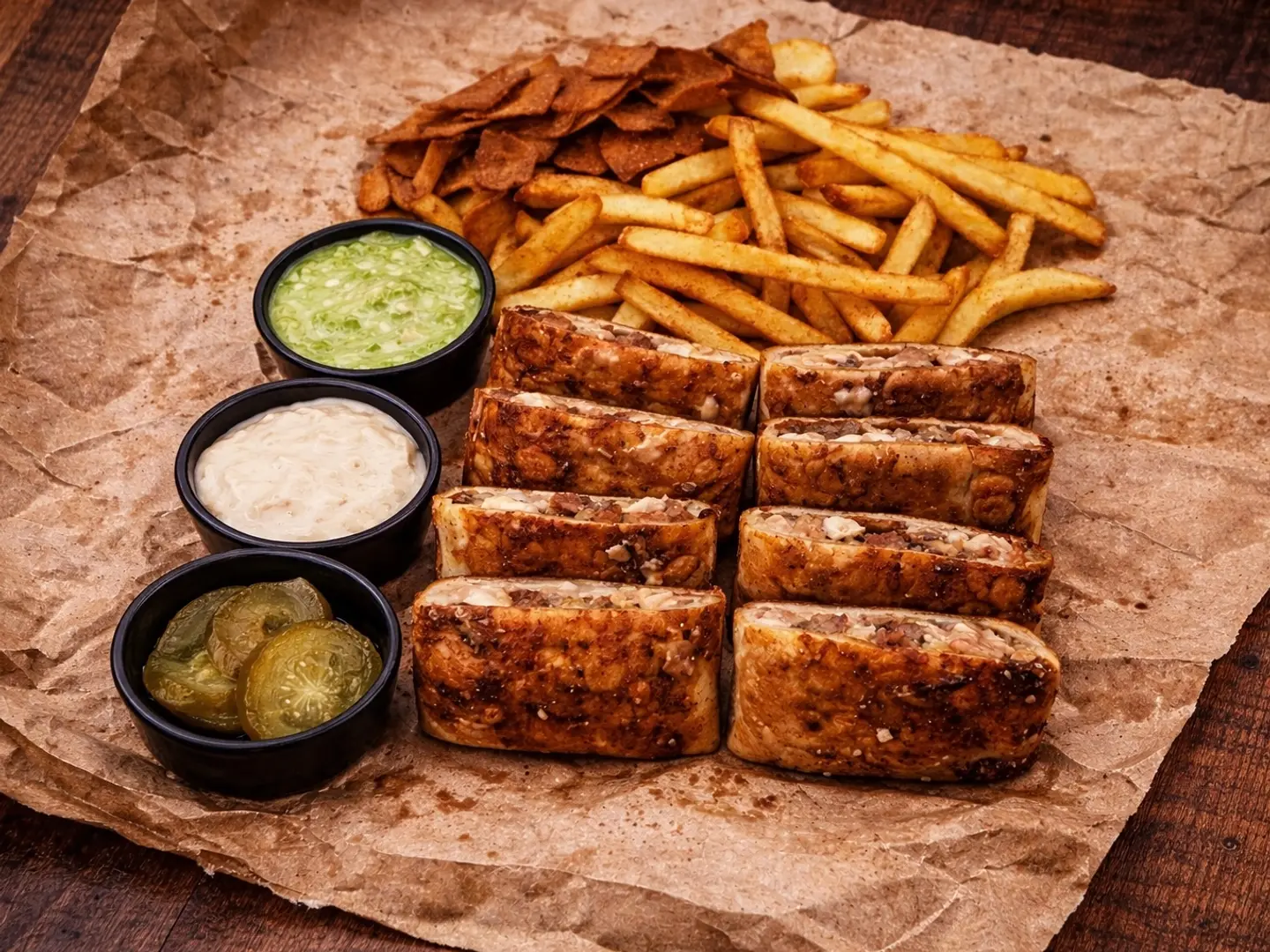 Arabic Charcoal Kebab Bag