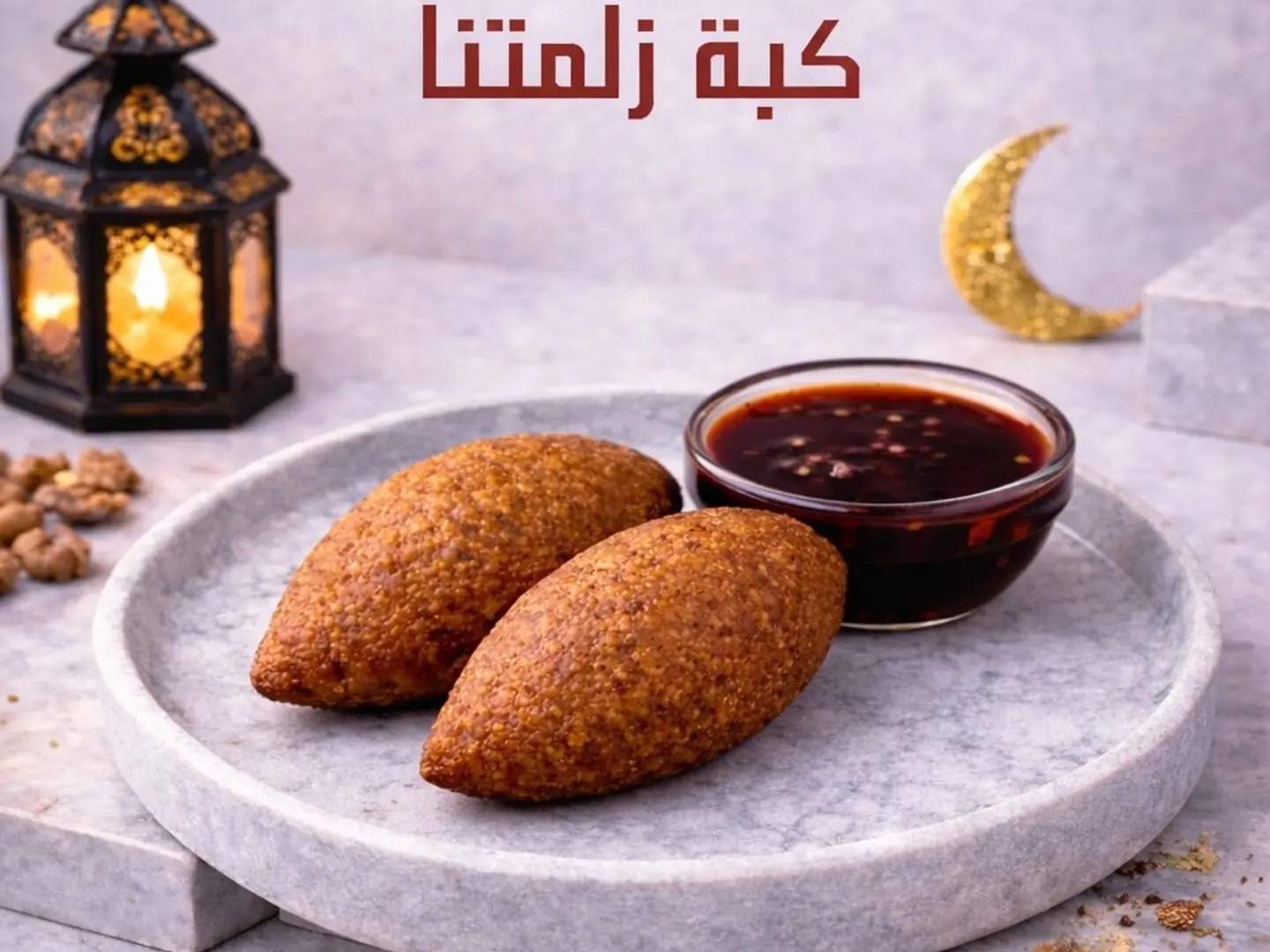 كبة زلمتنا لحم صحن صغير