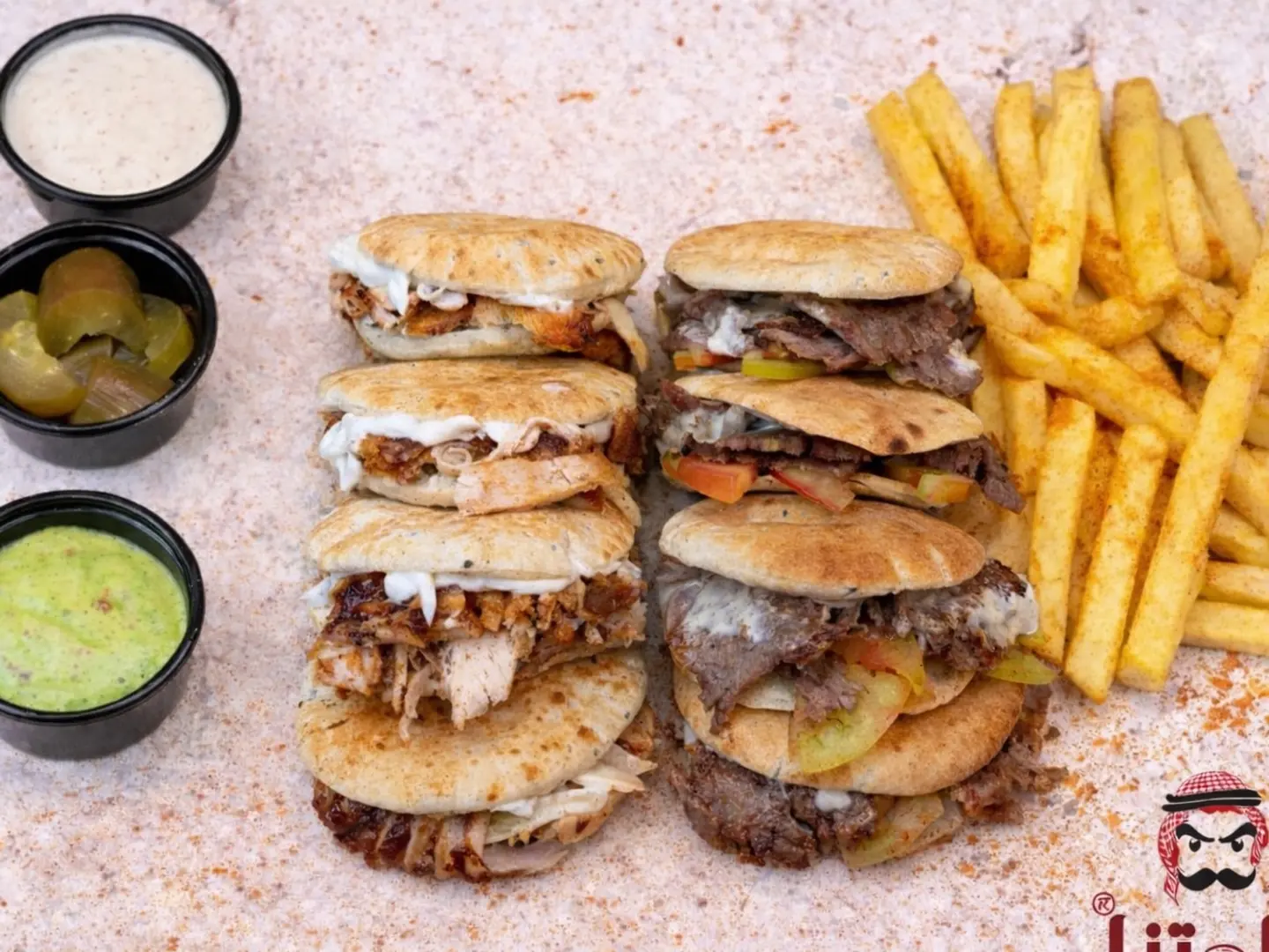 وجبة زلمتنا مكس دبل